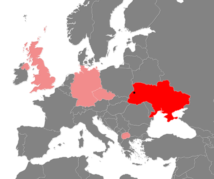 Location ukraine